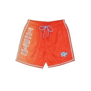 NEW SOLEFLY nylon mesh shorts in orange